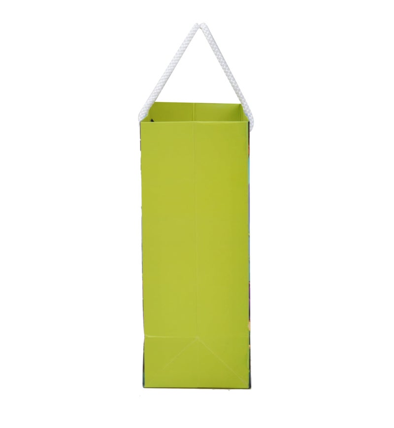 PPJ ® -HAPPY BIRTHDAY DINOSAUR (CARTOON THEME) PARTY (10 Pcs.) PAPER CARRY BAG, 10 Inch X 8 Inch X 4 Inch RETURN GIFT/HAPPY BIRTHDAY/RETURN GIFTS/GIFTS/GIFT BAGS/GIFT COVERS (Pack of 10) - Image 3