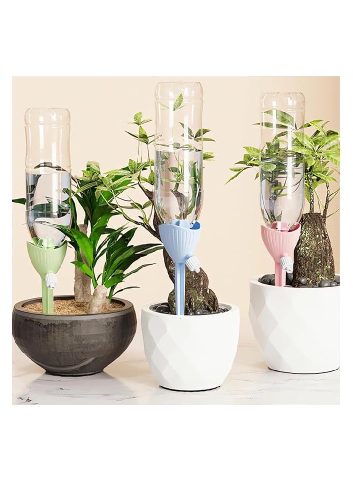 5 قطع مسامير ري ذاتية للنباتات، أجهزة ري نباتات أوتوماتيكية مع صمام تحرير بطيء قابل للتعديل، أوتاد نظام ري ذاتي للزراعة الداخلية - Image 2
