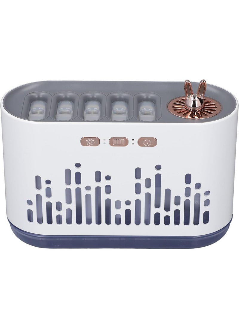 TechSphere Advances TechSphere Advances Essential Oil Diffuser 7 Colors LED Lights Changing Diffuser Humidifier 700ml Aromatherapy Diffuser Ultra Quiet Cool Mist Humidifier Waterless Auto Off for HomeBedroom  - Image 1