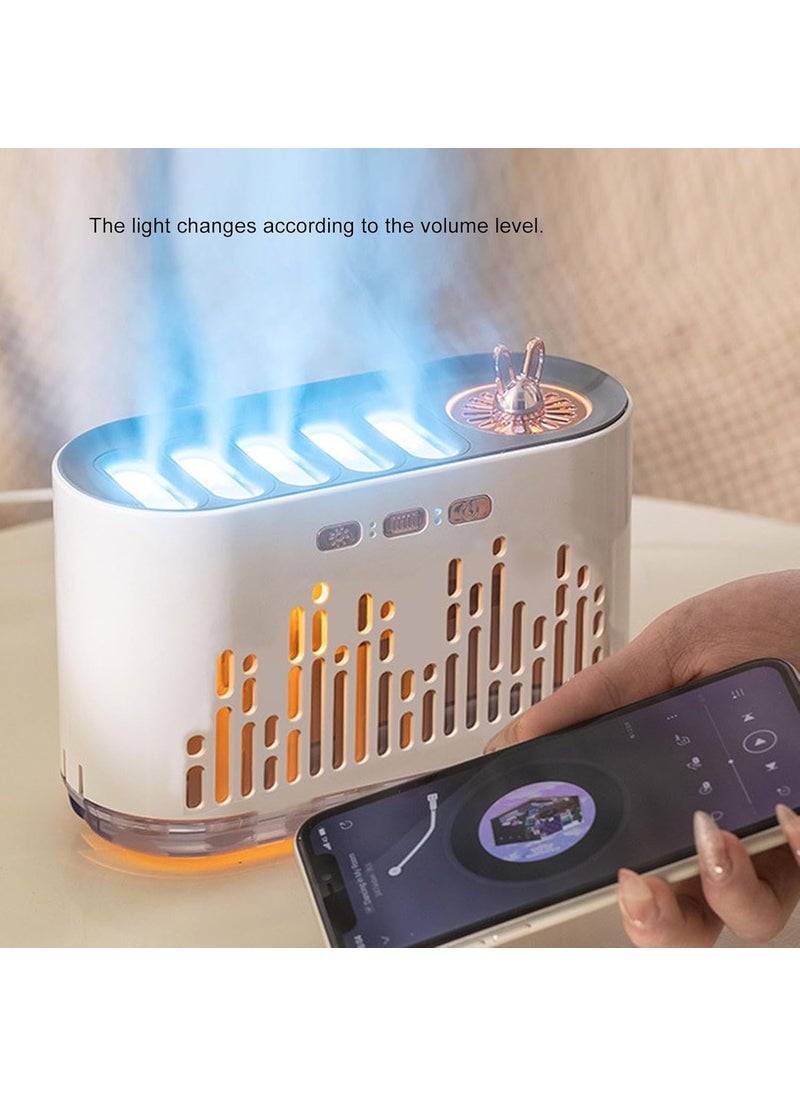 TechSphere Advances TechSphere Advances Essential Oil Diffuser 7 Colors LED Lights Changing Diffuser Humidifier 700ml Aromatherapy Diffuser Ultra Quiet Cool Mist Humidifier Waterless Auto Off for HomeBedroom  - Image 2