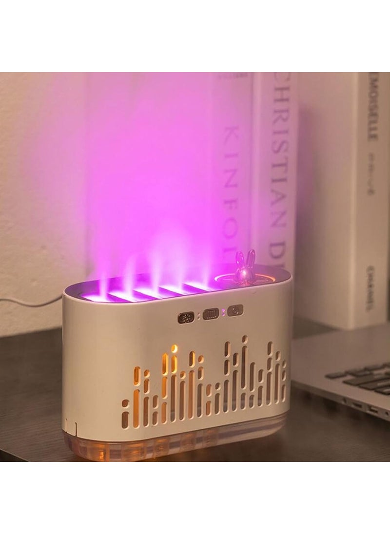 TechSphere Advances TechSphere Advances Essential Oil Diffuser 7 Colors LED Lights Changing Diffuser Humidifier 700ml Aromatherapy Diffuser Ultra Quiet Cool Mist Humidifier Waterless Auto Off for HomeBedroom  - Image 5