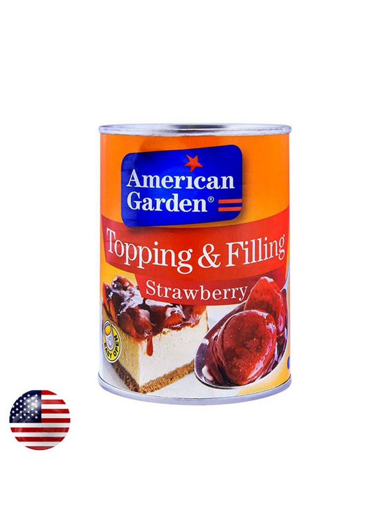 طبقة الفراولة والحشوة 595 غ