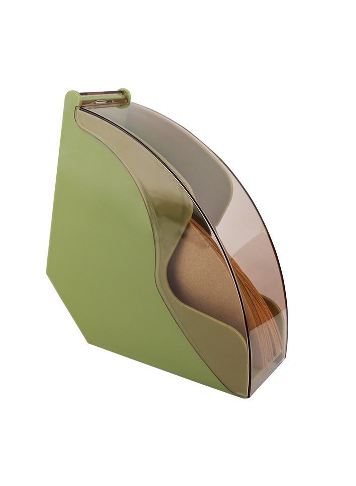 بيتوبي تتضمن 100 فلتر مجاناً | علبة تخزين فلاتر القهوة مضادة للغبار | منظمة للتخزين في المنزل والمقاهي | اللون الأخضر - Image 3