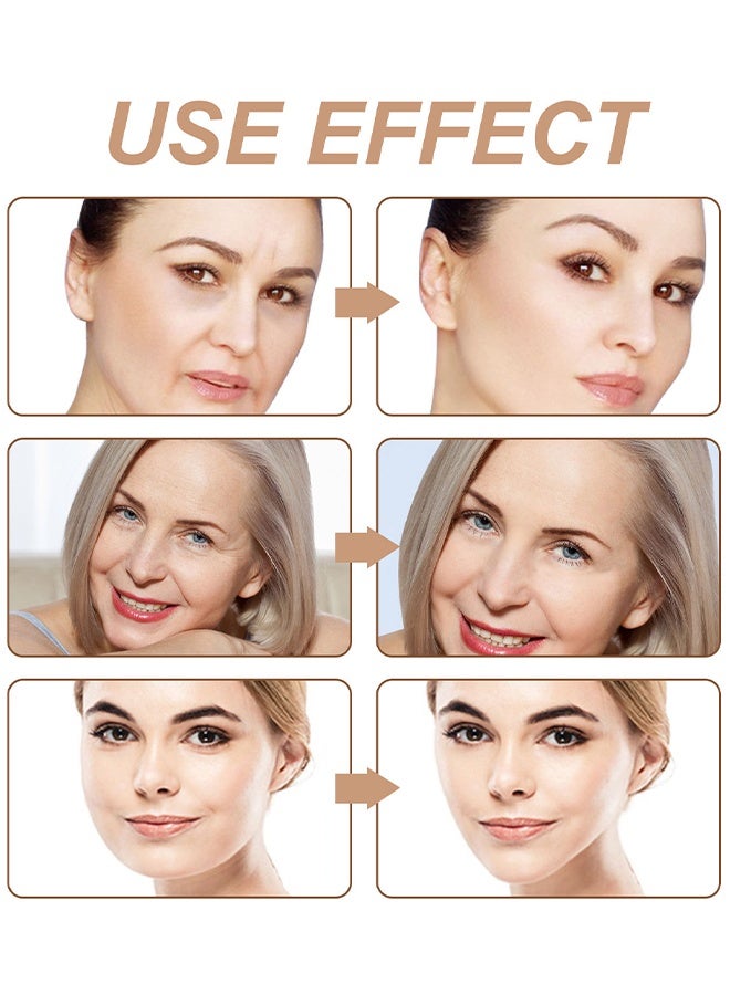 Elaimei Facial Myofascial Lift Tape, Face Lift Tape, Facial Myofascial Lift Tape, Rolls Anti Wrinkle Facial Patches For Face Lifting, Anti Aging Tape, Face Toning Belts, Unisex Neck Lift Tape For Firming And Tightening Skin - Image 5