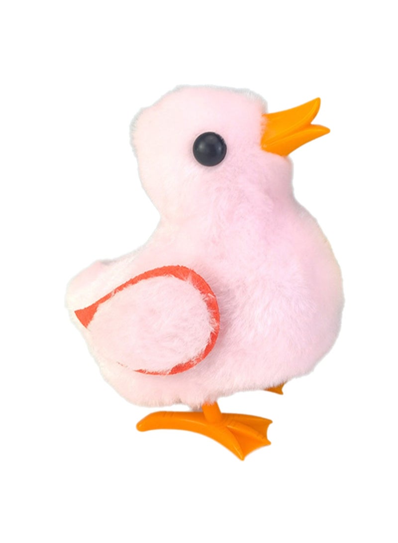 Pink Duck Robot Electronic Plush Stuffed Interactive Animal Touch Control Electronic Pet Can Walk And Call, Wings Can Move, Toy Suitable For Children And Babies - Image 1