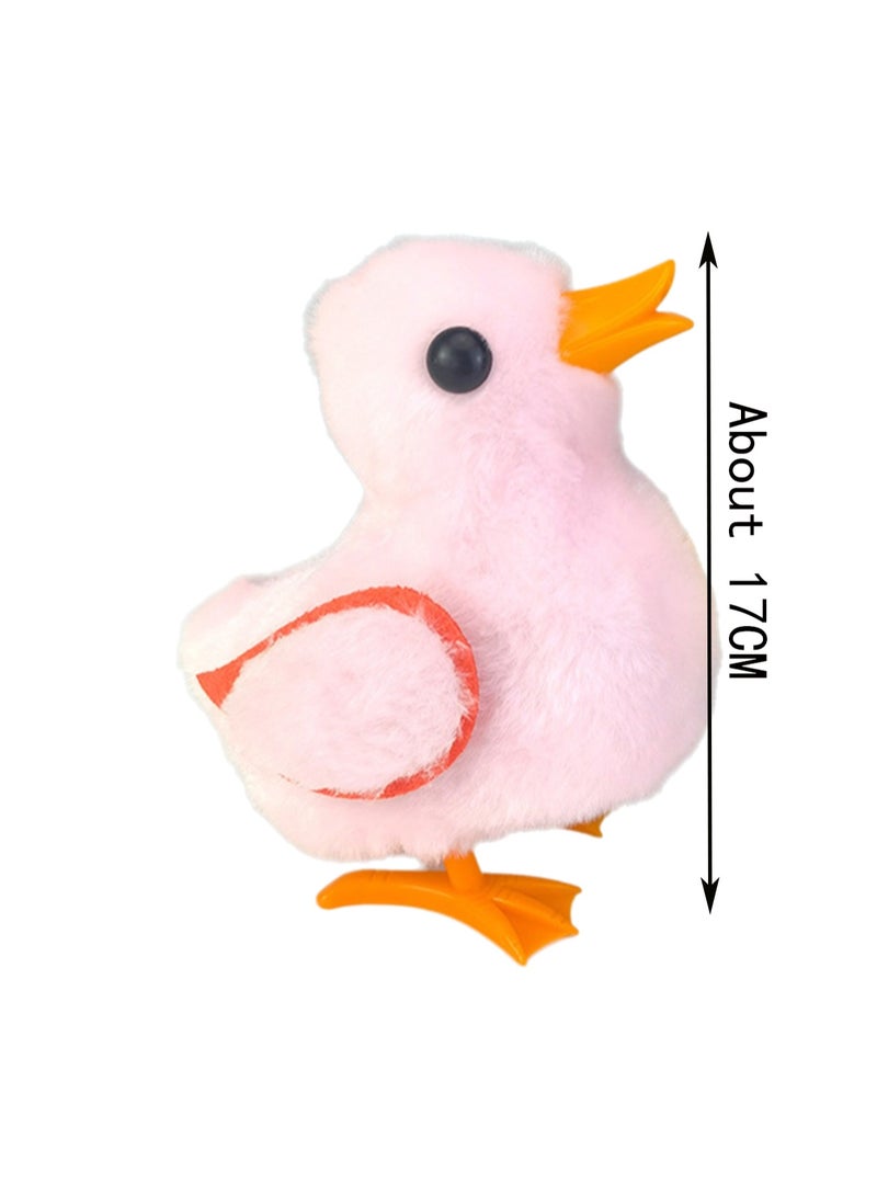 Pink Duck Robot Electronic Plush Stuffed Interactive Animal Touch Control Electronic Pet Can Walk And Call, Wings Can Move, Toy Suitable For Children And Babies - Image 2