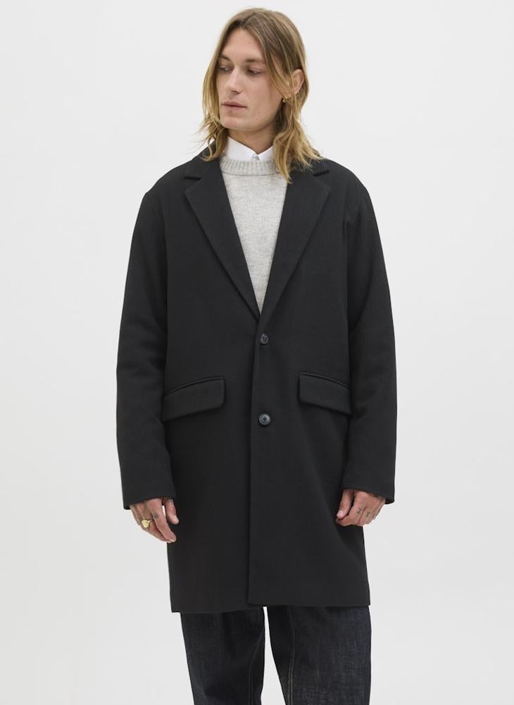 JACK & JONES Casual Button Detail Coat - Image 1
