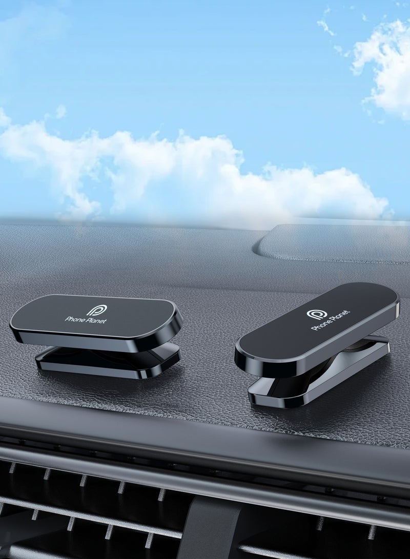 Phone Planet Mini Magnetic Car Phone Holder Compact design fits all smartphones and ensures your convenience - Image 5
