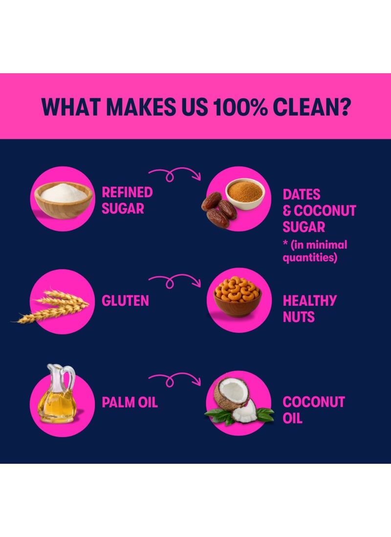 Plaay Cashew Caramel Chocolate Truffles 60g (4pcs - 7g Protein) - Image 5