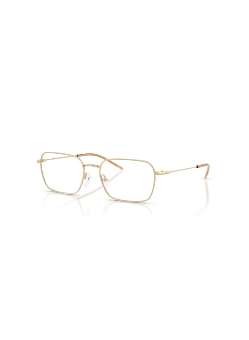 Armani Exchange Woman Square  Eyeglasses- Ax 1072 - Lense Size:53Mm - Shiny Gunmetal - Image 1