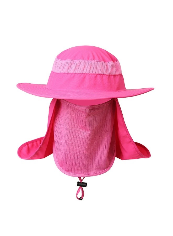 Boonie Hat With Neck Cover For Dust Protection