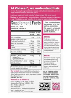 Viviscal Woman Hair Health Supplements, 60 Tablets  - Image 3