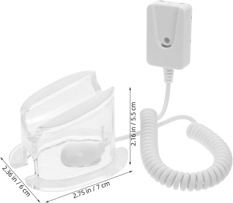 VOSAREA Transparent Antitheft Mobile Phone Display Stand Secure Chain Modern Minimalist Base for Retail Phone Showcase and Presentation Compatible All Models - Image 2