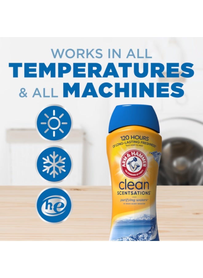 Arm & Hammer Clean Scentsations Purifying Waters In-Wash Scent Booster 510G - Image 4