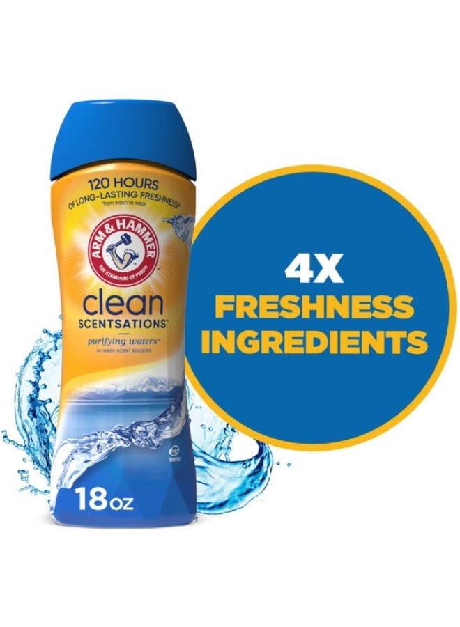 Arm & Hammer Clean Scentsations Purifying Waters In-Wash Scent Booster 510G - Image 2