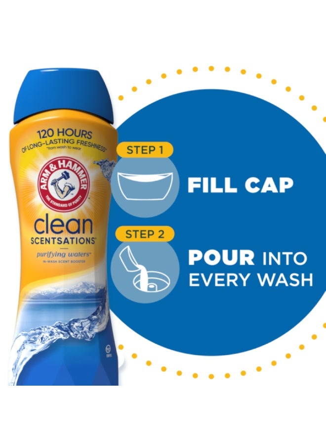 Arm & Hammer Clean Scentsations Purifying Waters In-Wash Scent Booster 510G - Image 5