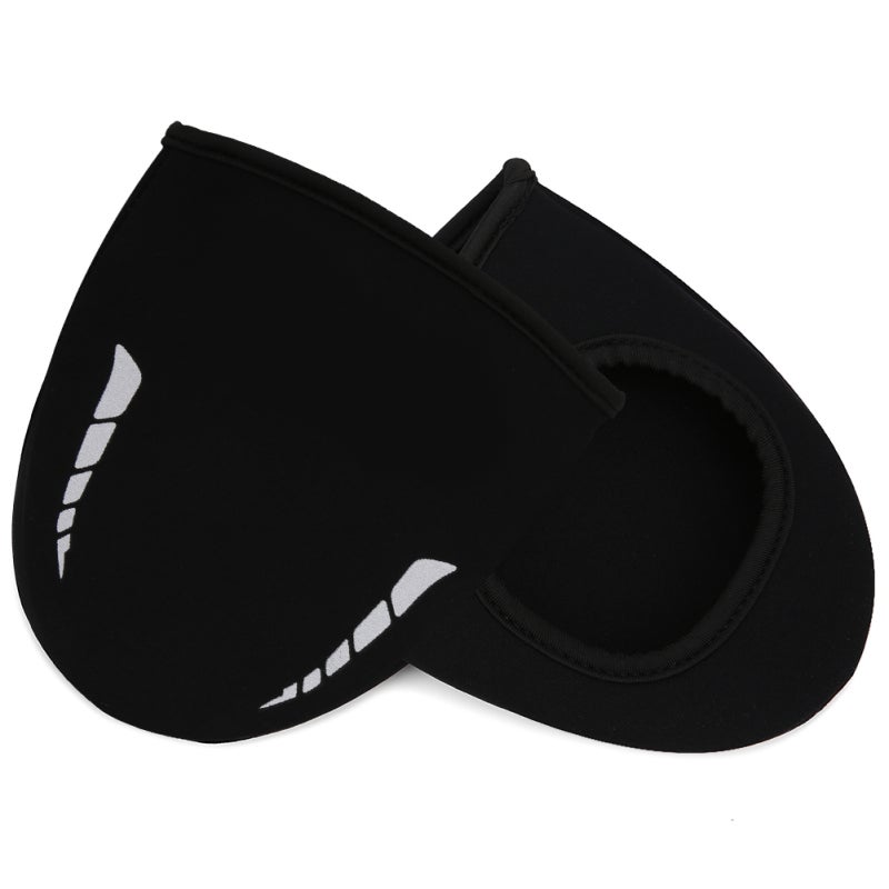 B-SOUL Cycling Shoe Covers Warm Windproof Wear-Resistant Elastic - Reflective Foldable Dustproof Shoe Protector for Cold Weather Cycling - Image 5