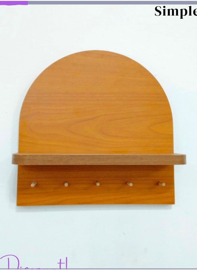 Generic - Keys Wooden Shelf - Image 1