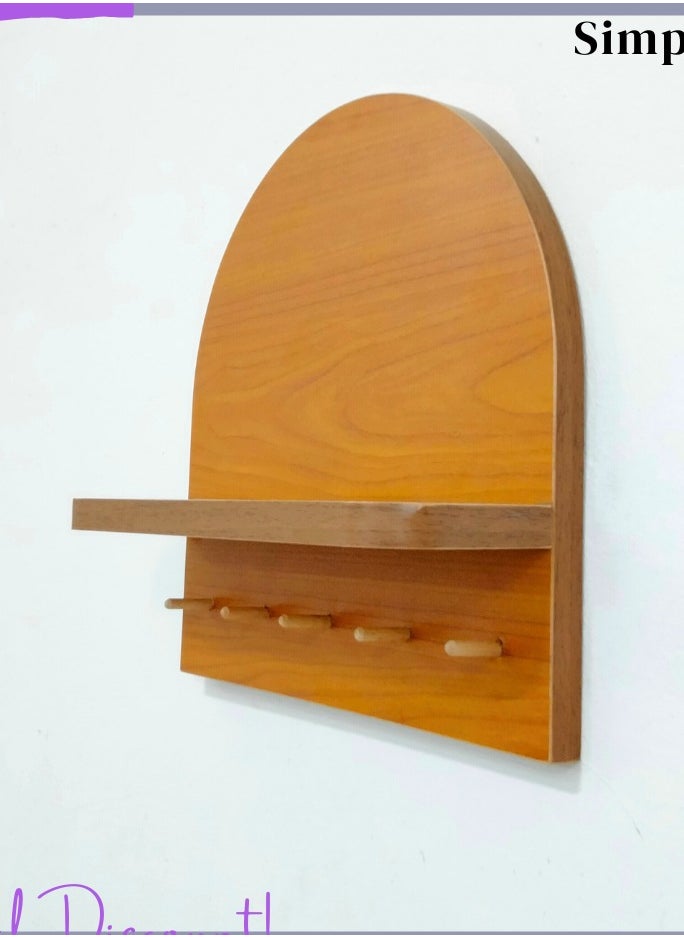 Generic - Keys Wooden Shelf - Image 1