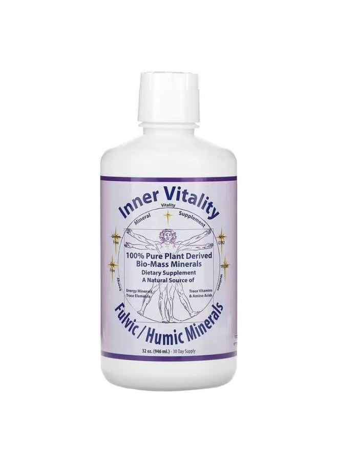 Morningstar Minerals Inner Vitality, Fulvic/Humic Minerals, 32 oz (946 ml) 