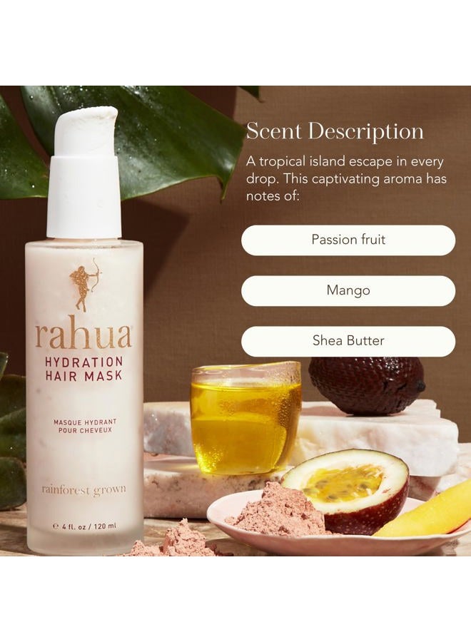 Rahua Hydration Hair Mask 4 Fl Oz - Ultra-Hydrating Deep Conditioning Hair Treatment – Maximizing Moisture Retention to Quench Thirsty Dehydrated Hair – Organic Tropical Oils and Shea Butter - Image 4