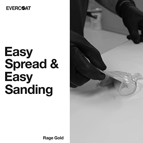 Evercoat Rage Gold Body Filler for Fiberglass, Aluminum & More - Stain-Resistant Filler - 128 Fl Oz - Image 2