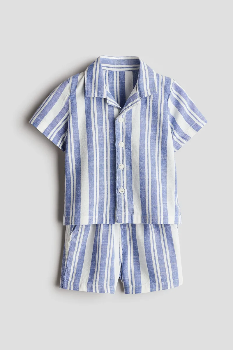 H&M 2-piece printed cotton set