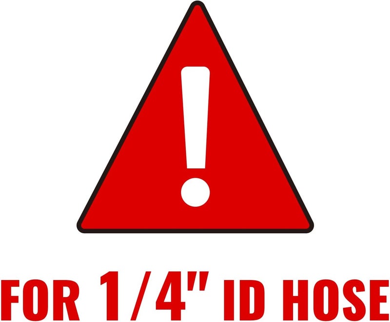 SUNGATOR 6 Pack Brass Pneumatic Replacement Fitting, 1/4 Inch Barb x 1/4 Inch NPT Male Air Hose Splicer with Sealing Tape - Image 2