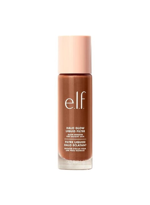 Halo Glow Liquid Filter, Complexion Booster For A Glowing, Soft-Focus Look, Infused With Hyaluronic Acid, Vegan & Cruelty-Free, Deep/Rich