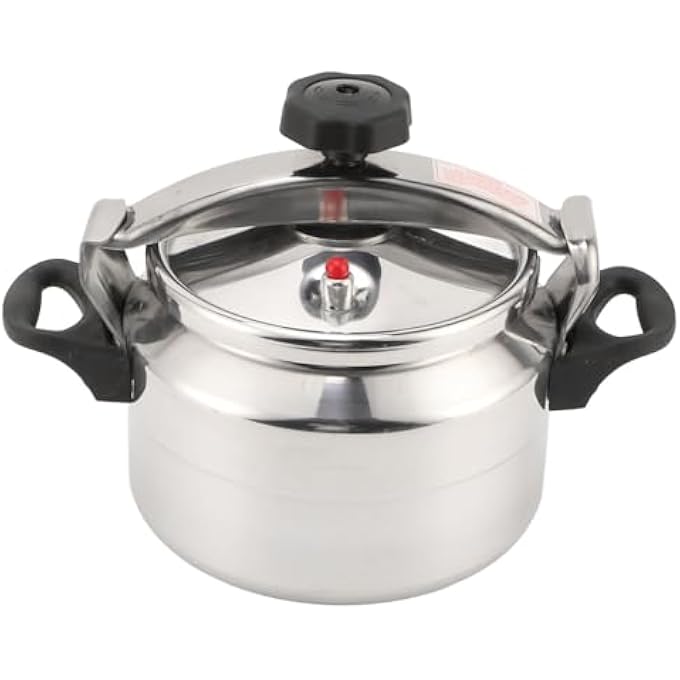 Sorandy 34  5 Liters Aluminum Explosion Proof Pressure Canner For Home And Commercial Use Pressure Cooker With Easy Opening  Closing Lid For Gas Electric Or Flat Top 5L - Image 5