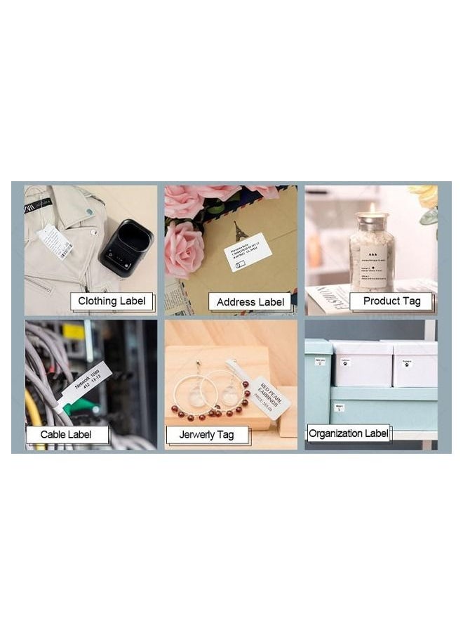 Yameem - PT-260 Label Printer Portable Pocket Thermal Bluetooth Mobile Printer 58mm For Labeling Tag Name Price All-In-One Maker, wireless Printer, Portable printer - Image 1
