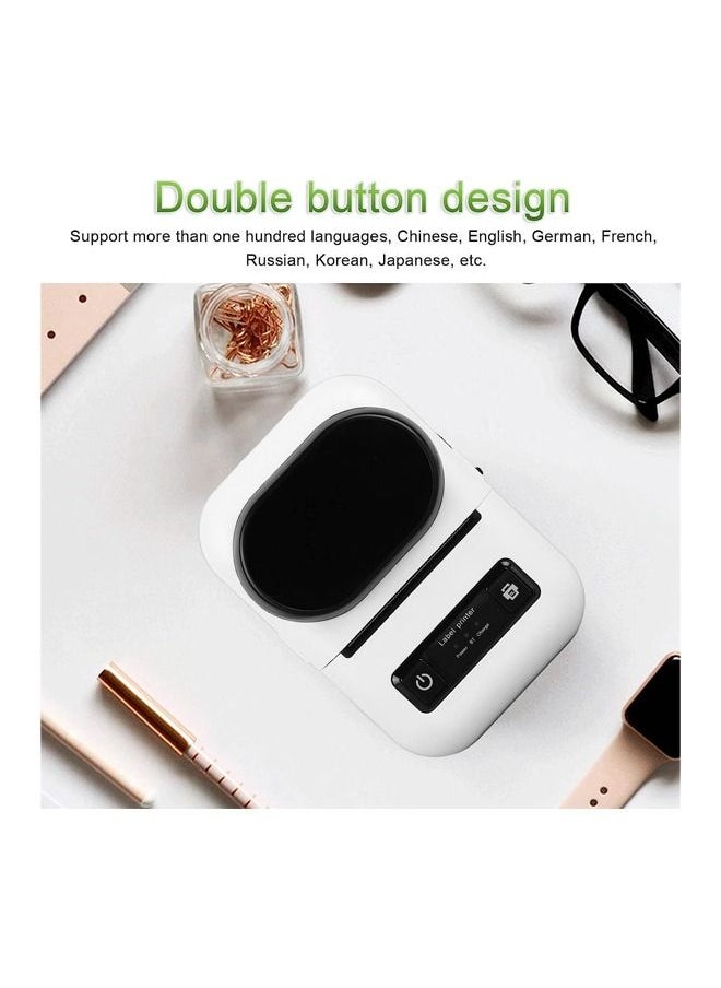 Yameem - PT-260 Label Printer Portable Pocket Thermal Bluetooth Mobile Printer 58mm For Labeling Tag Name Price All-In-One Maker, wireless Printer, Portable printer - Image 1