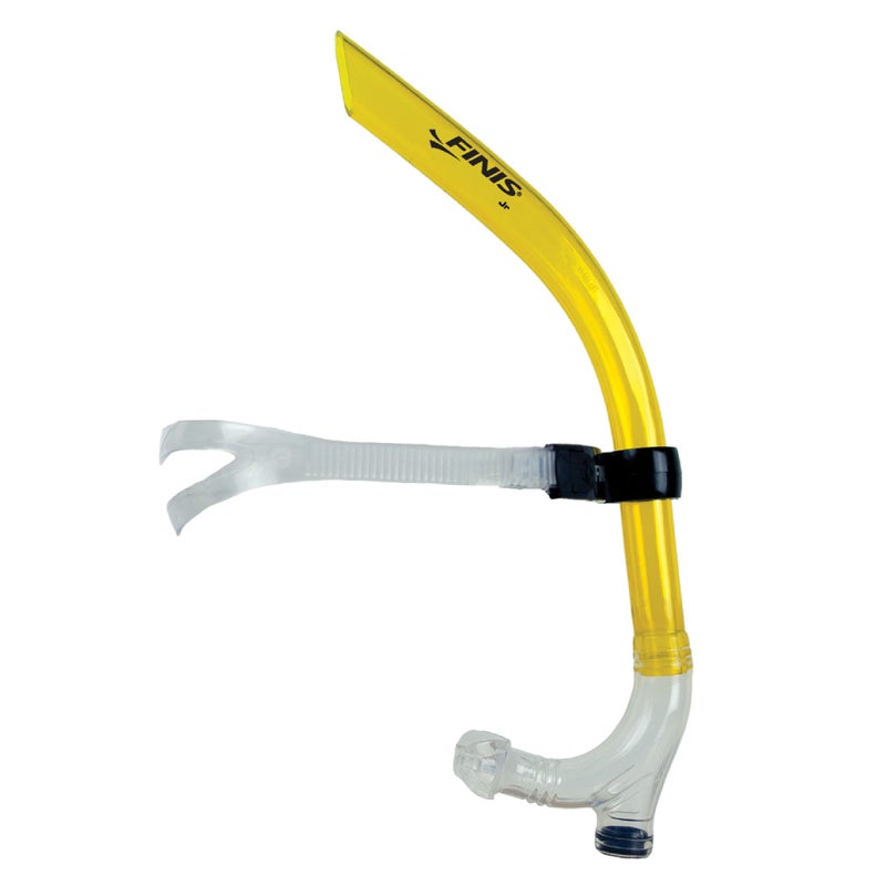 FINIS Original Swimmer's Snorkel - High-Quality Center-Mount Snorkel Set for Swimming Laps & Training - Snorkel Gear with Adjustable Fit, Silicone Mouthpiece, and Purge Valve - Junior Size - Image 1