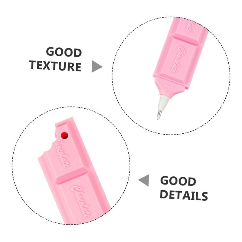 Chocolate Shaped Ballpoint Pen Set Cartoon Novelty Pens For Office School Party Supplies - Image 4