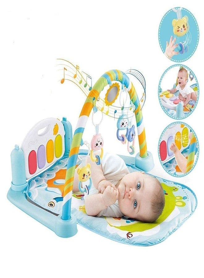 RHYDON Latest Baby’s Piano Gym Kick and Play Multi-Function ABS High Grade Plastic Piano Baby Gym and Fitness Rack with Hanging Rattle, Musical & Light.(up to 2 Year) - Image 1