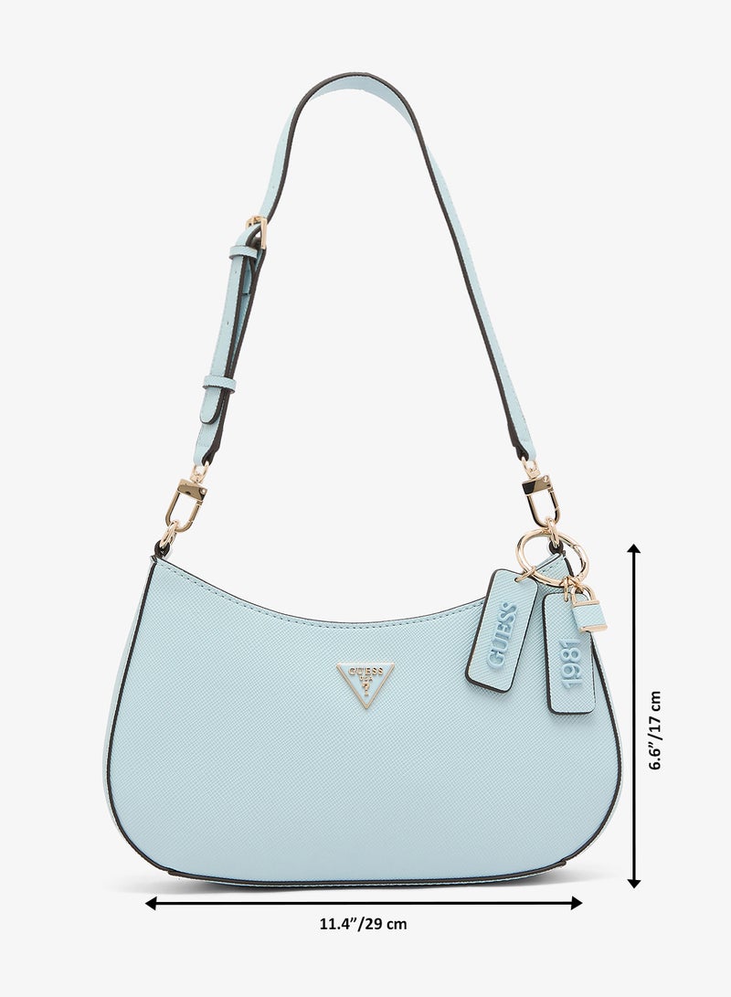 GUESS Noelle II Top Zip Shoulder Bag - Image 5