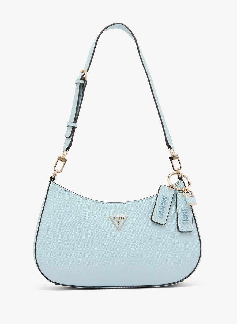 GUESS Noelle II Top Zip Shoulder Bag - Image 1