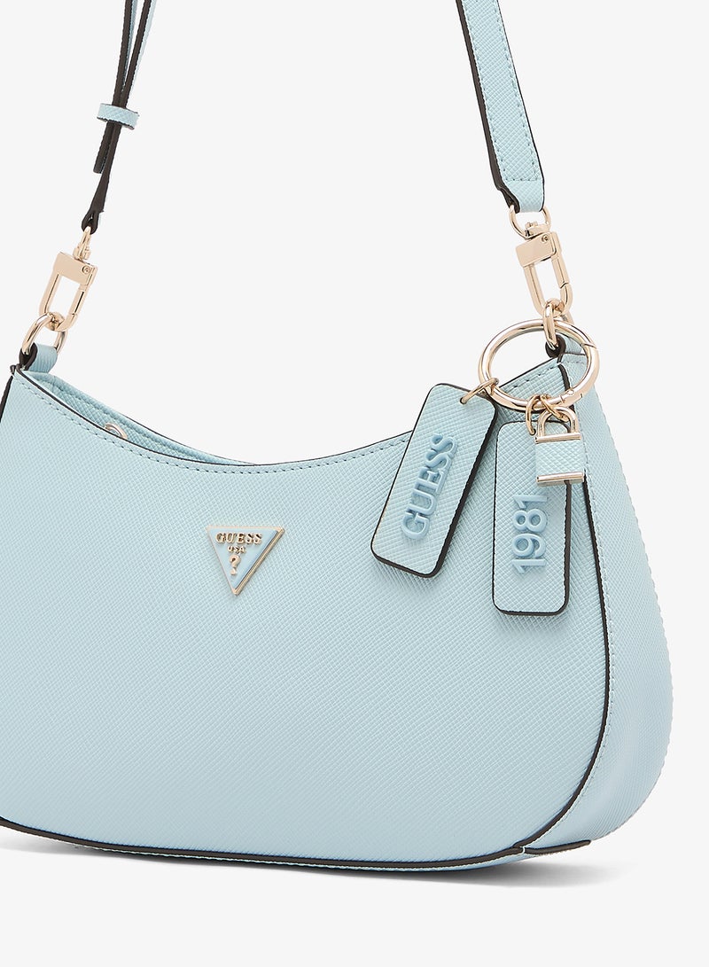 GUESS Noelle II Top Zip Shoulder Bag - Image 3
