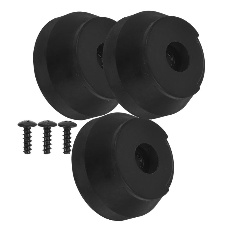 Non Slip Rubber Cane Tips 3 Pack Enhanced Stability for Walking Sticks Crutches Seniors Indoor Outdoor - Image 2