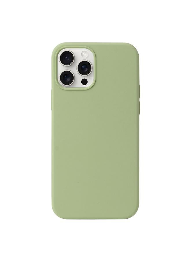 اس-توب جراب لهاتف iPhone 16 Pro Max مصنوع من السيليكون السائل - Image 1