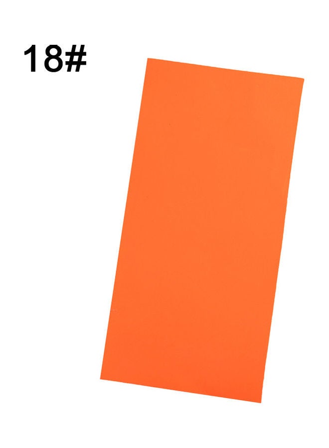 NIBEMINENT Raincoat Appliqued Self-Adhesive Patch Sticker Orange 