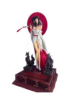 General Naruto series doll model ornaments, kimono umbrella umbrella holding umbrella Hinata PVC model toy decoration collection gifts  - Image 1