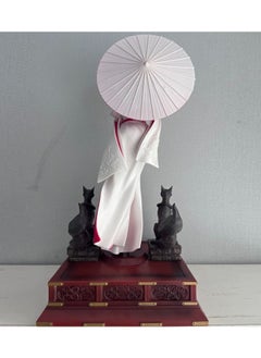 General Naruto series doll model ornaments, kimono umbrella umbrella holding umbrella Hinata PVC model toy decoration collection gifts  - Image 3