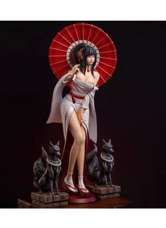 General Naruto series doll model ornaments, kimono umbrella umbrella holding umbrella Hinata PVC model toy decoration collection gifts  - Image 5