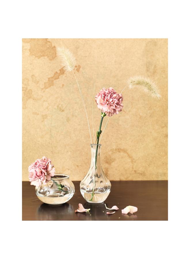 erorex Vase, clear glass, 17 cm - Image 4