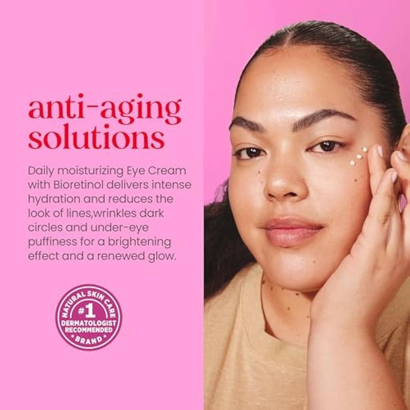 Burt's Bees Renewal Firming Eye Cream With Natural Retinol Alternative, Reduces Appearance of Lines, Wrinkles, Under-Eye Circles and Crow's Feet, 99 Percent Natural Origin Skin Care, 0.5 oz. Bottle - Image 4