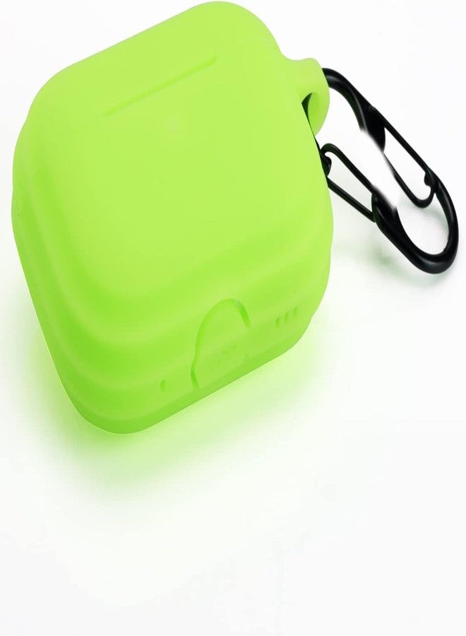 LEFXMOPHY غطاء واقي أخضر بديل لـ Apple Airpods Pro 2 Airpod Pro2 2022 غطاء سماعات أذن جديد، جلد سيليكون يتوهج في الظلام - Image 4
