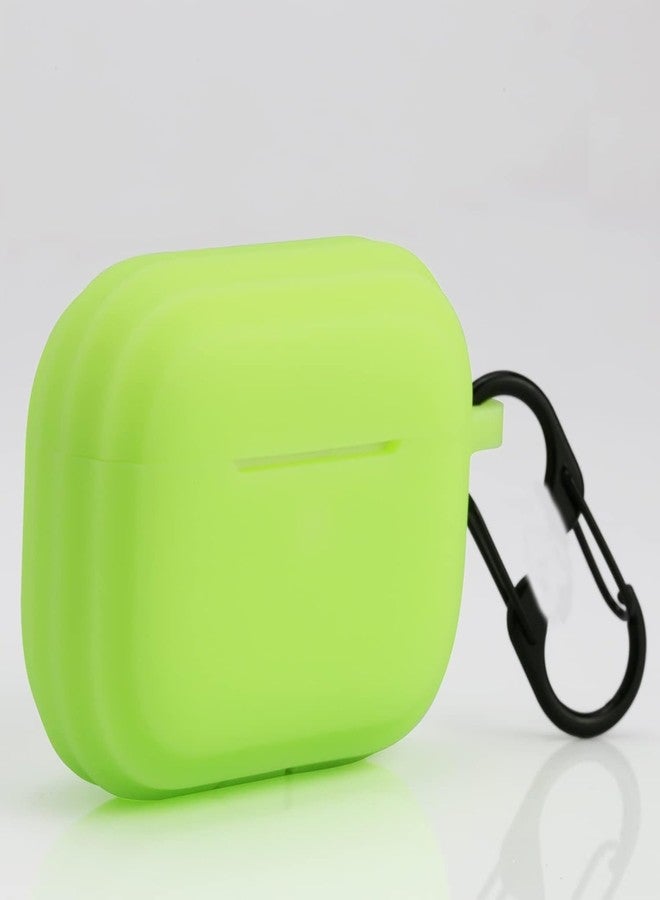 LEFXMOPHY غطاء واقي أخضر بديل لـ Apple Airpods Pro 2 Airpod Pro2 2022 غطاء سماعات أذن جديد، جلد سيليكون يتوهج في الظلام - Image 2