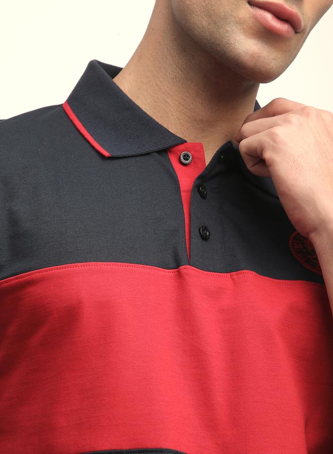 Dillinger Men Color Block Regular Fit Polo - Image 5