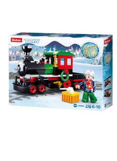 Sluban Sluban - Town New Year Train Bricks Set 156 Pieces - M38-B0889A  - Image 1